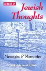 A Book of Jewish Thoughts: Messages and Memories (Joseph Hertz) 